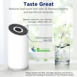 Rohs chứng nhận CTO than hoạt tính Cartridge lọc 10 inch nước lọc Cartridge cho dưới bồn rửa RO hệ thống lọc nước - Product Image 6