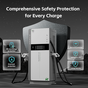 Chargeur de voiture intelligent OCPP, chargeur de véhicule monté au sol, chargeur CCS2 EV, stations de charge rapide EV, 240 KW - Product Image 5