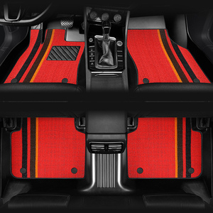 Tappetini auto personalizzati in gomma antiscivolo di lusso 3D 5D per Toyota Hiace Civic Avalon universale tappeto tappeto impermeabile - Product Image 3