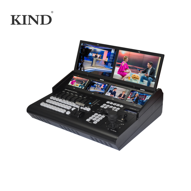 Portable video switcher with SD/TF Card TS-MPEG2 RTMP  push live streaming -Wholesales  mixer switcher