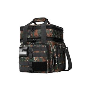 Large Insulated Tactical <b>Lunch</b> <b>Box</b> for Men Heavy Duty Double Deck Expandable Cooler <b>Bag</b> With Fashion Style - Product Image 4