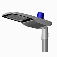 Lampadaire LED Commercial Extérieur Étanche IP66 avec Photocellule pour Usage Public 30W 50W 100W 150W