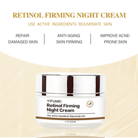 En stock, crème raffermissante anti-âge au rétinol, crème hydratante pour le visage, effet liftant instantané, lissage de la peau, OEM ODE Night Beauty