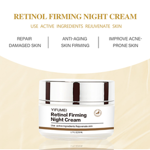 En stock, crème raffermissante anti-âge au rétinol, crème hydratante pour le visage, effet liftant instantané, lissage <span class=keywords><strong>de</strong></span> la <span class=keywords><strong>peau</strong></span>, OEM ODE Night Beauty - Product Image 5