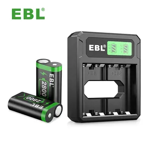 Аккумуляторные батарейки для игрового контроллера EBL Suqid, зарядное устройство для Xbox One S One X One Elite