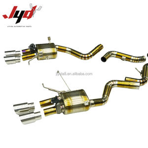 Échappement Catback en alliage de titane haute performance avec tuyau en X pour BMW M3 E90 E92 E93 3.0T 4.0L <span class=keywords><strong>2010</strong></span>-2014, échappement de qualité tuning - Product Image 3