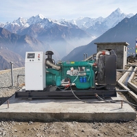 Groupe électrogène diesel Weifang Ricardo 200KW 250KVA triphasé 50Hz 60Hz certifié Euro 3 pour la centrale hydroélectrique de montagne du Népal