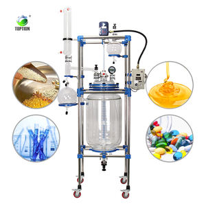Glass Reactor with Condenser for Distillation and Reflux - Product Image 4