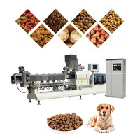 Extrudeuse de croquettes sèches continue multi-formes certifiée CE, à fonctionnement stable et économe en énergie, pour la production de nourriture pour chiens