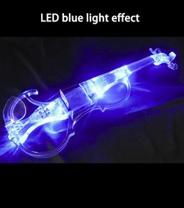 Violín Eléctrico Transparente de Acrílico de Tamaño Completo y Fabricación Profesional - Product Image 4