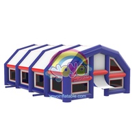 Offre Spéciale tentes gonflables de publicité extérieure de logo personnalisé grande maison gonflable extérieure pour des événements avec l'accessoire de ventilateur