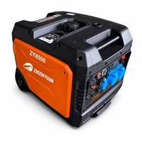 Générateurs à onduleur à démarrage automatique 6000W 8000W, super silencieux, portables, à essence, pour usage domestique - Vente en gros usine