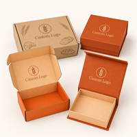 Boîte d'expédition en carton ondulé écologique personnalisée pour les vêtements, les fruits et l'expédition e-commerce, vente en gros, fabricant OEM ODM