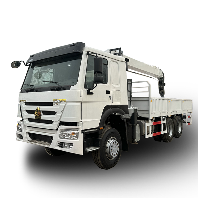 Integration of Industry and Trade Small Hydraulic Remote Control Telescopic High Load Capacity Howo 6x4 Truck Mounted Crane