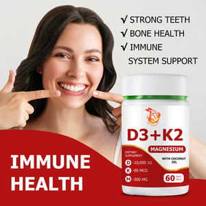 Gélules de Vitamine D3 K2 de Haute Qualité pour Adultes – Soutien Immunitaire et Santé Osseuse – Produits de Santé Vitaminés - Product Image 5