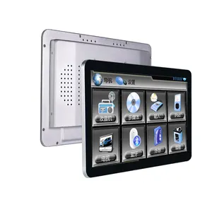 Ip65 wasserdicht 16:9 Full HD Touchscreen eingebettet oder Vesa Wand montage hmi 14 15,6 Zoll Industrie Panel PC