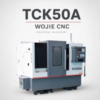 Tour CNC TCK50A pour tiges métalliques avec fonction de tournage précis et fluide