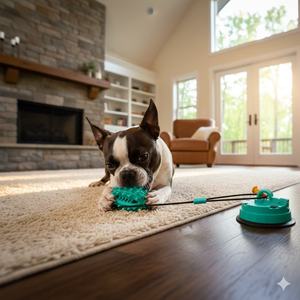 Wholesale OEM Suction Chew Toy TPR+<b>ABS</b> Rope Toy for Dogs Anxiety Relief Stocked SuperBuy - Product Image 1