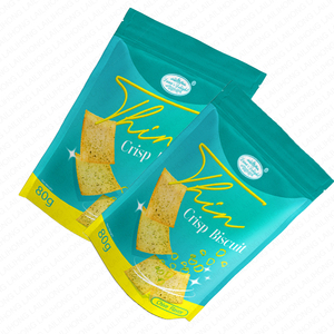 Biscotti Croccanti Halal a Base di Alghe Marine Senza Zucchero, Snack al Gusto di Miele - Product Image 4