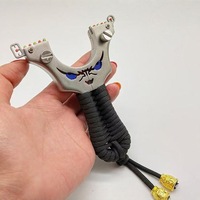 Lanceur de bande plate à pression rapide en acier inoxydable 304 avec viseur infrarouge pour la chasse et la pratique en extérieur