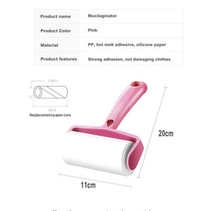 Wholesale Custom Pet Hair <strong>Lint</strong> Roller Refillable Sticky Paper Extra Sticky Hair <strong>Lint</strong> for Home Sofa Clothes Carpet Cleaning - Product Image 4