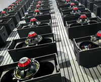 Système audio professionnel avec deux caissons de basses de 21 pouces, son professionnel pour événements intérieurs et extérieurs, basses de scène, vente en gros OEM