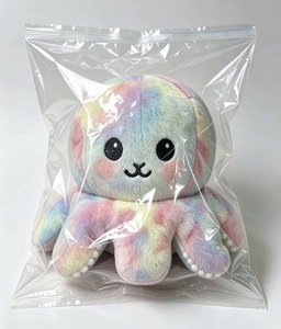 Peluche de pulpo reversible de gran venta con expresiones de doble cara, muñeco de animal que gira de cara, regalo de peluche de pulpo - Product Image 6
