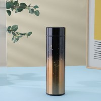 Termo de Acero Inoxidable de Alta Calidad con Pantalla LED de Temperatura y Color Degradado, Aislado al Vacío, para Actividades al Aire Libre