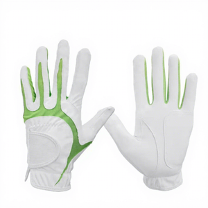 Gants de golf imperméables à haute adhérence en cuir de mouton véritable Cabretta, intérieur lisse, design antidérapant, décontractés pour hommes avec boucle - Product Image 1