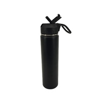 Bouteille isotherme classique en acier inoxydable à double paroi, 750 ml (25 oz), JH035, écologique, avec logo personnalisé, maintien au chaud/froid 12-24h