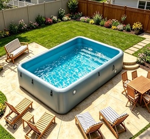 <span class=keywords><strong>Piscina</strong></span> Inflable Moderna <span class=keywords><strong>de</strong></span> PVC, la <span class=keywords><strong>Piscina</strong></span> Inflable Más Resistente para Adultos, <span class=keywords><strong>Piscina</strong></span> Rectangular <span class=keywords><strong>con</strong></span> Tecnología Drop Stitch, Venta al Por Mayor - Product Image 1