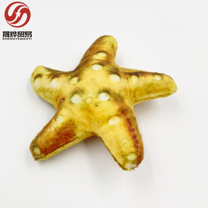 ของเล่นตุ๊กตารูปปลาดาว<span class=keywords><strong>แบบ</strong></span>กำหนดเอง ของเล่นบีบมีเสียง ทนทานต่อการกัด ทนทานต่อการสึกหรอ ของเล่นเพื่อความเพลิดเพลินสำหรับสุนัขและแมว - Product Image 1