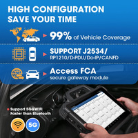 Escáner OBD2 Launch X-431 PAD VII Elite 2026, J2534 CAN FD DoIP, Calibración ADAS, 2 Años de Actualización Gratuita, Herramienta de Diagnóstico para Autos y Camiones