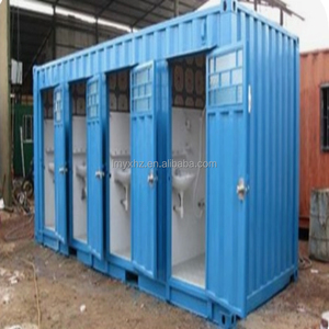 Mới Đến Thép Di Động Nhà Vệ Sinh Độc Đáo Trung Quốc Hiện Đại Văn Phòng Trường Ngoài Trời Công Cộng Nhà Vệ Sinh Nhiều Container Bán Buôn Bán - Product Image 1