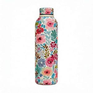 Vaso de Metal Moderno con Diseño Impreso para Adultos, Botella de Agua de Acero Inoxidable Hecha a Mano con Palabras Clave Hechas a Mano - Product Image 6