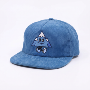 Gorra de Pana Personalizada OEM de 5 Paneles con Logotipo Bordado, Gorra Snapback Sin Estructura - Product Image 2