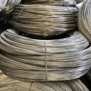 Hot Treatment Patented Anti-Fatigue Carbon Tensile Spring Steel Wire Rods Galvanized Cold Drawn Annealing Tempered Aluminum Wire