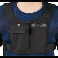 Sac à dos de course à pied réfléchissant, léger, respirant, à capacité extensible, réduction de la charge, marathon, trail, cyclisme, entraînement, hydratation
