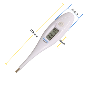 เครื่องวัดอุณหภูมิทางคลินิกแบบดิจิตอลสำหรับทารกที่มีสัญญาณเตือนไข้ TM02แม่นยำและปลอดภัยทางการแพทย์ - Product Image 3