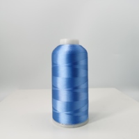 Fil de soie 100% plus en viscose, pour tissage, broderie à la main, 100