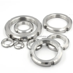 Écrou hexagonal fendu de haute qualité, fabrication directe usine, DIN 937 GB 6178 M6 M8 M10 M12, en acier au carbone, prix EXW - Product Image 2
