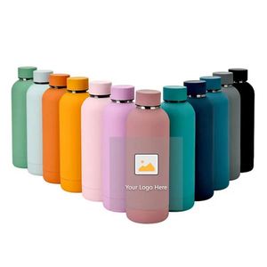 Custom Logo Double Wall Stainless Steel Vacuum Insulated Sport <b>Drinking</b> Bottles Eco-Friendly Portable Camping Gift Cup - Product Image 3