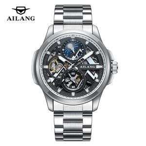 นาฬิกาข้อมือผู้ชายแฟชั่น AILANG 8856 รุ่นใหม่ นาฬิกาจักรกลอัตโนมัติ ดีไซน์โปร่งใส กันน้ำ รุ่นปี 2026 - Product Image 4