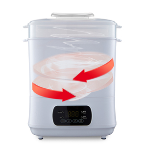 600W 8 wide-neck bottles sterilizer milk bottle electronic steam sterilizer for baby green bottle dryer steralizier