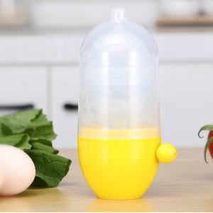 Sbattitore Manuale per Uova Dorate, Mixer per Uova, Utensile da Cucina di Alta Qualità a Forma Rotonda - Product Image 5