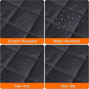 Wasserdichter Hund Autos itz bezug für Rücksitz Bequemes abnehmbares und wasch bares Rücksitz-Hunde bett für Auto - Product Image 5