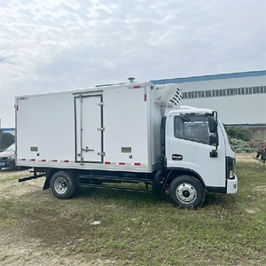 Dongfeng 4X2 Brand New 3tons 5tons Small Mini Freezer Frozen Meat Transport Refrigerated Truck for Sale - Product Image 3