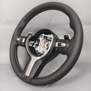 Volante Deportivo de Cuero Negro para <span class=keywords><strong>BMW</strong></span> <span class=keywords><strong>320</strong></span> 525 330i F10 F30 F15 F25 F07 F01 F82 M3 M4 M5 - Product Image 4