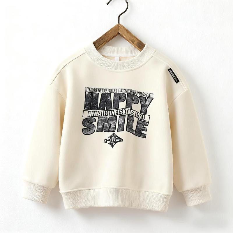 2026 Autumn Winter Kids Crew Neck