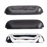 YBJ Nouvelle poignée de porte en fibre de carbone avec garniture chromée 100 % testée pour Land Cruiser FJ70/76/79 2007-2021 LHD/RHD LC79